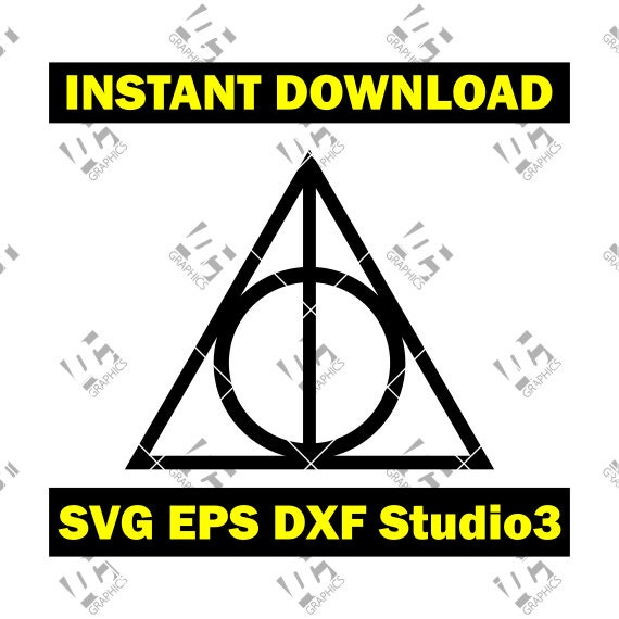 Download Harry Potter Deathly Hallows Sign Symbol Insignia Cutting ...