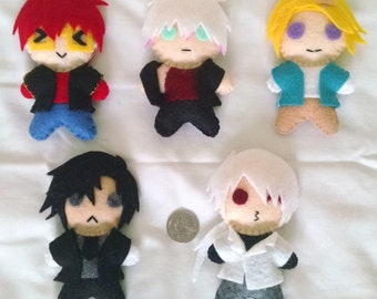 mystic messenger plushies