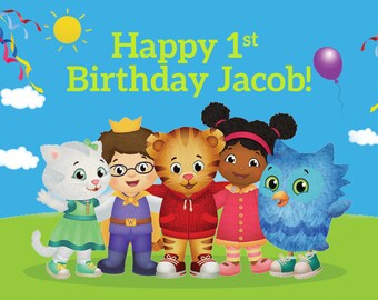 Daniel Tiger Birthday Banner