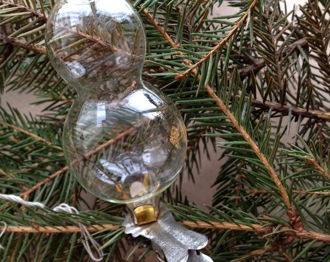 Christmas ornaments set of 4. Transparent ornamets. Ducks, lodge and jingle ball in set. Christmas gift