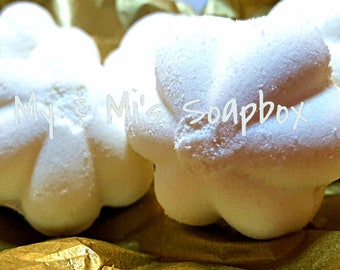 Fizzing Milk Bath Bomb Set 2.5 oz, Pedi Milk Bomb, Moisturizing Medium Milk Bombs, SLSA Free Bath Fizzy bath bomb, Natural Milk Bath Bomb