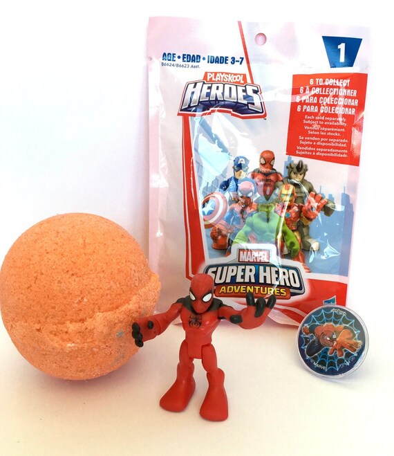 marvel superhero bath toys