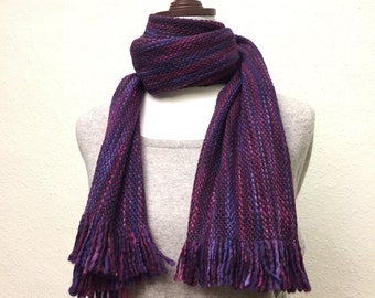 Hand-woven scarf
