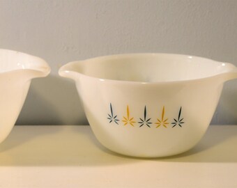 Fire King Nesting Bowls from the 1950's