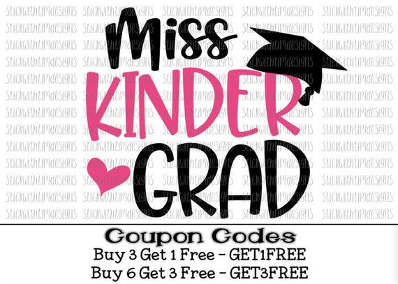 Download Miss Kinder Grad Svg Kindergarten Graduation Svg School svg
