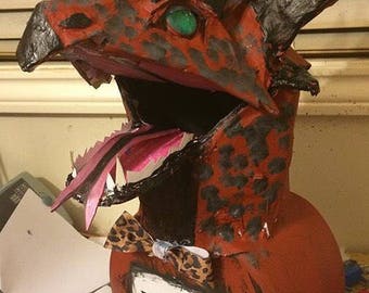 CUSTOM Animal Head Tip Jar, Money Jar, "Piggy" Bank, Candy Jar
