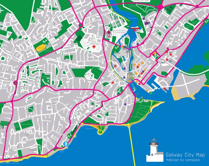 Galway City Map