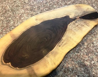 Live Edge, Walnut Cheese Board 20" x 8"