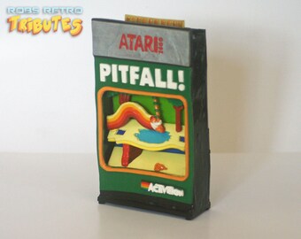 Pitfall Atari 2600 Retro Video Game Tribute Artwork