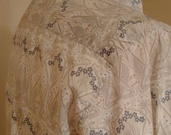 LIBERTY OF LONDON men/woman shirt, men's vintage fashion, women's vintage fashion, Liberty Prints, Liberty fabric, Vintage Liberty of London