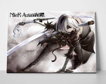 Nier Automata Inspired Game: 2B Cosplay Art