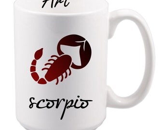 Scorpio mug | Etsy