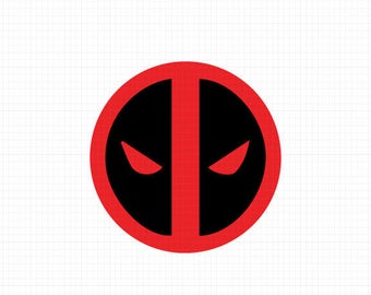 Deadpool Svg, Deadpool Decal,Dxf,Eps,Png, Superhero,Cricut File,Deadpool Logo SVG, Deadpool Shirt,Marvel decals,Silhouette Studio, Cricut