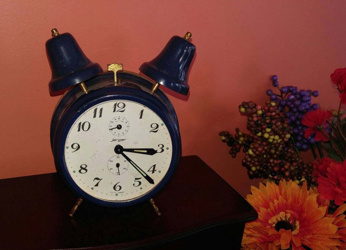 Jerger Alarm Clock Made In West Germany