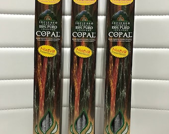 Copal incense 100 percent pure 30 pieces Incienso de Copal 100 porciento puro 30 piezas
