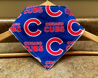 Cubs bib, Chicago Cubs bandana bib, Cubs bibdana, Cubs drool bib, Baby bandana Bib, Chicago Cubs baby, Cubs baby gift