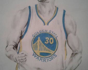Steph Curry drawing
