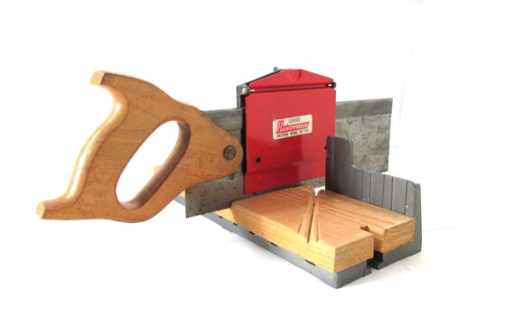 Stanley Mitre Box H114 Vintage Old Hand Tool Tools w/Original
