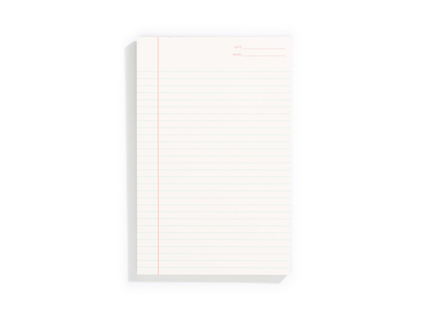 Lined Note Pad notepad with lined rule pages