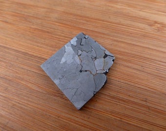 Campo Del Cielo Iron Meteorite slice / cabochon. Shooting Star.