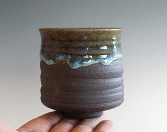 Yunomi, Tea Cup, handmade ceramic tea cup, pottery cup, wheel thrown, ceramics and pottery, cup by Kazem Arshi