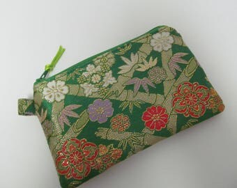 Zipper Pouch/4"x6"/Japanese Kimono Style