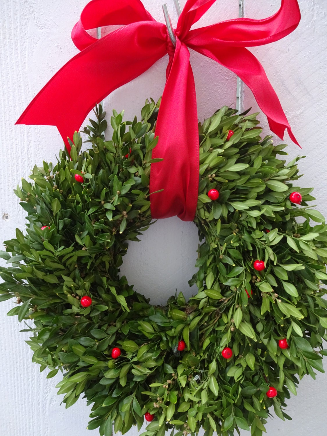 Boxwood Christmas Wreath 