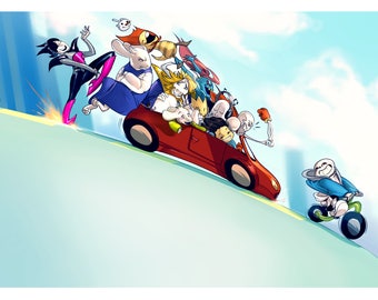 Undertale LOVE Print - Sun