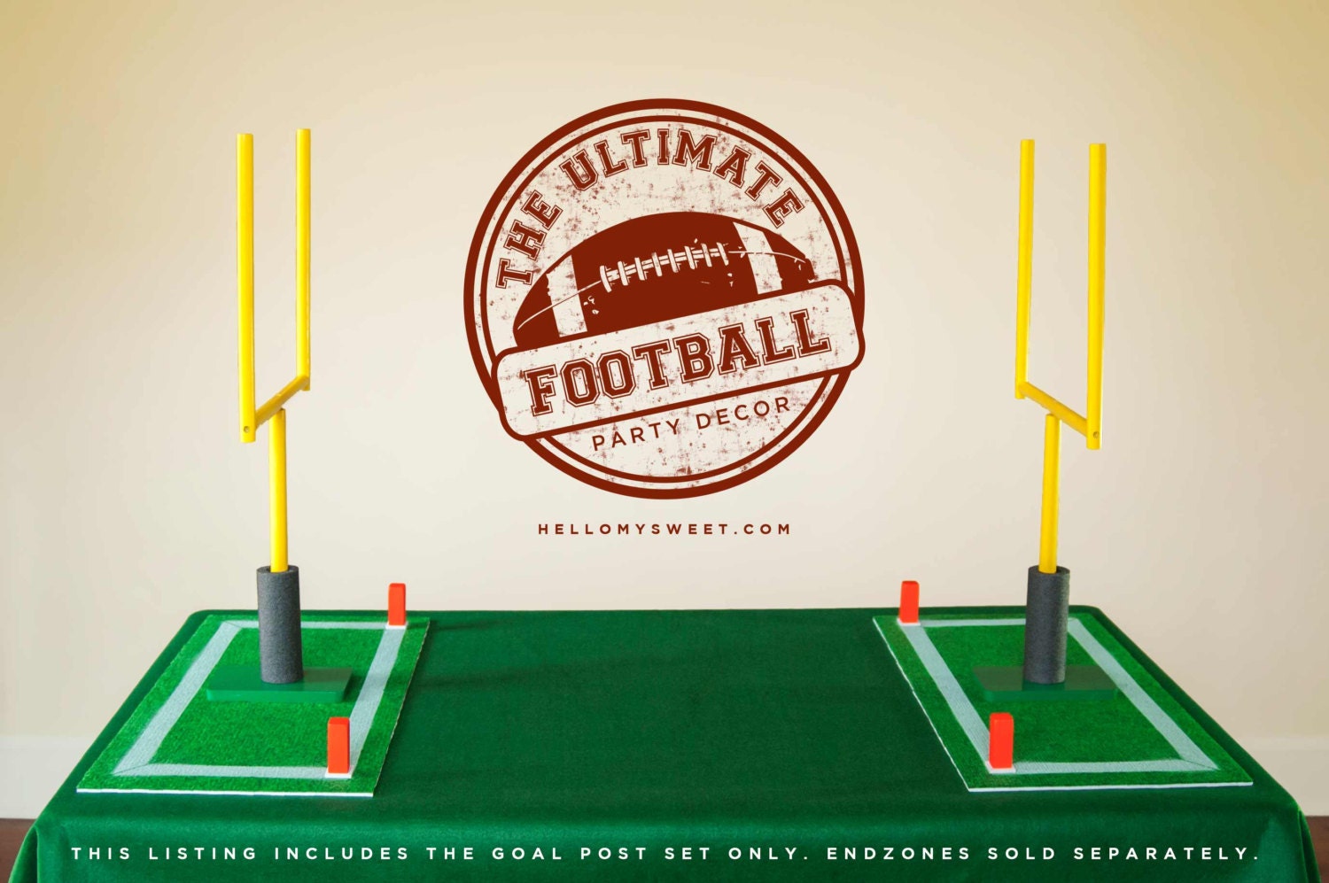 Football Goal Posts Party Table Decorations