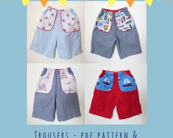 Trouser - PDF Pattern and Video Tutorial