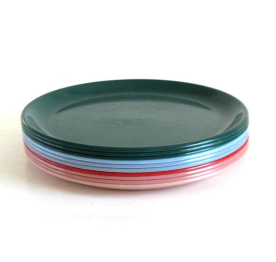 Rubbermaid Plates Dinner Plates 3840 Luncheon 3838 Plastic