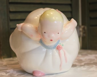 Hallmark Girl Ballerina Bank Charpente Michel & Co. Vintage Rare whimsical