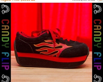 fire shining shoes