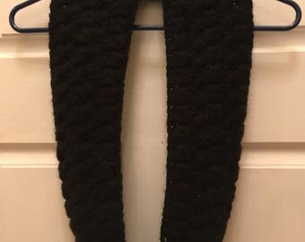 Crochet, chrocheted scarf, infinity scarf