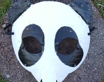 Panda mask, panda costume