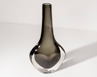 Nils Landberg Cased Glass Vase by Orrefors