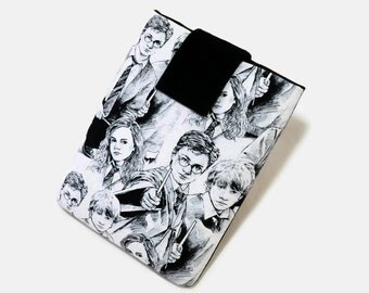 Handcrafted, Tablet Case, iPad Case, Harry Potter, iPad Mini, Kindle Fire, 7, 8, 9, 10 inch Tablet Cover, Sleeve, Cozy, FOAM Padding, Gift