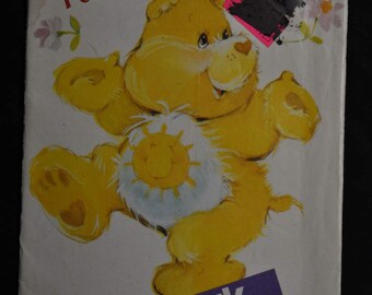 1980's Funshine Bear - Care Bears - UNCUT - Butterick 6225
