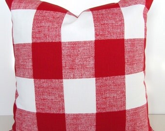 red buffalo plaid pillows red decorative throw pillows red check pillows holiday throw pillow covers red - Christmas Decorative Pillows red buffalo plaid pillows red decorative throw pillows red check pillows holiday throw pillow covers red - Christmas Decorative Pillows