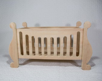 etsy doll cradle