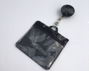 Badge/Id/Cruise Card Holder & Retractable Lanyard