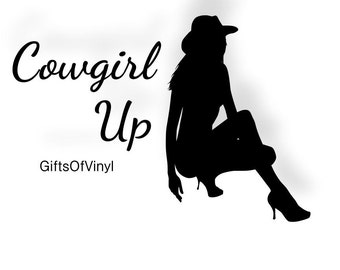 Download Cowgirl svg | Etsy