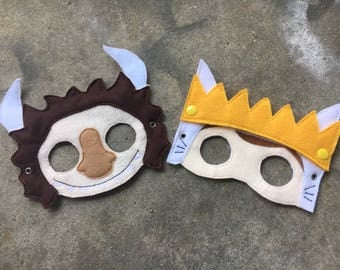 Where the Wild Things Are masks