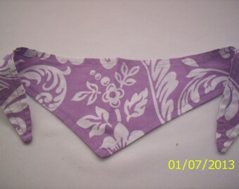 Dog Bandana Tie-on -Dog scarf Reversible-ex-small