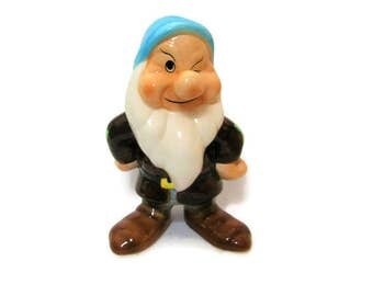 grumpy dwarf figurine