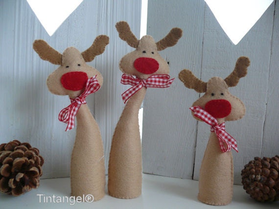 ho scale reindeer