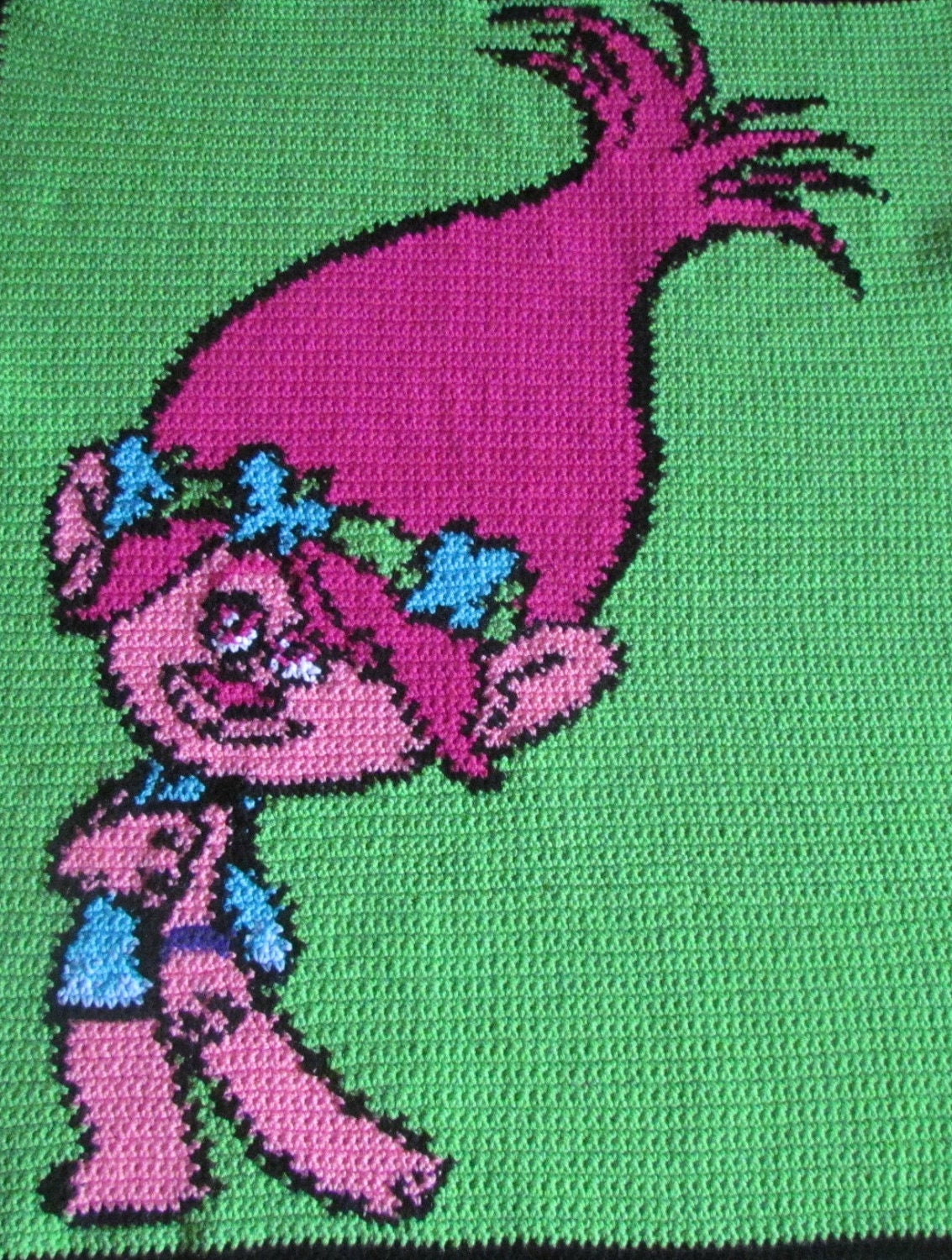 PATTERN ONLY Princess Poppy Afghan Downloadable Pattern