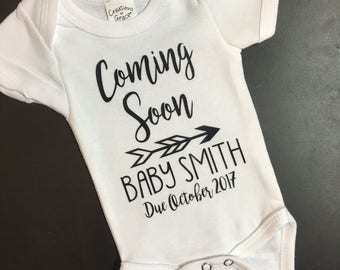 Baby coming soon | Etsy