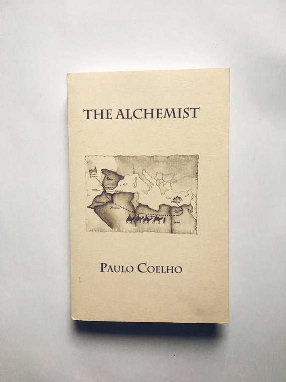 THE ALCHEMIST Personalized Paulo Coelho Book Dust Jacket