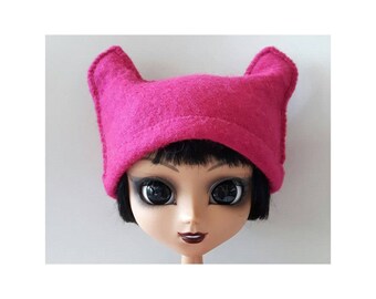 Pink Pussy hat for Pullip